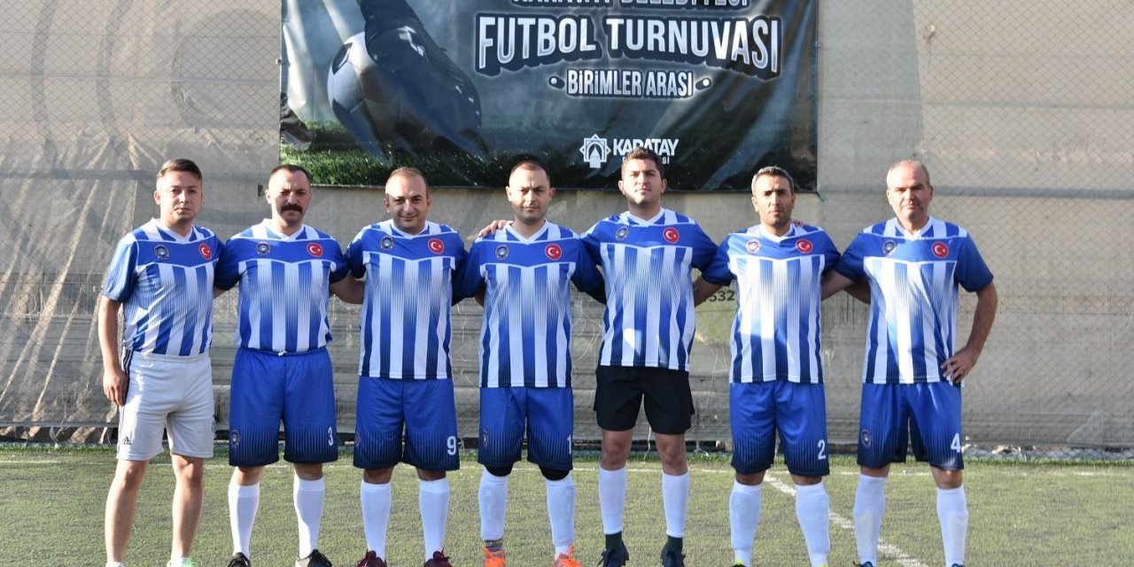 Karatay Belediyesinde futbol turnuvası başladı