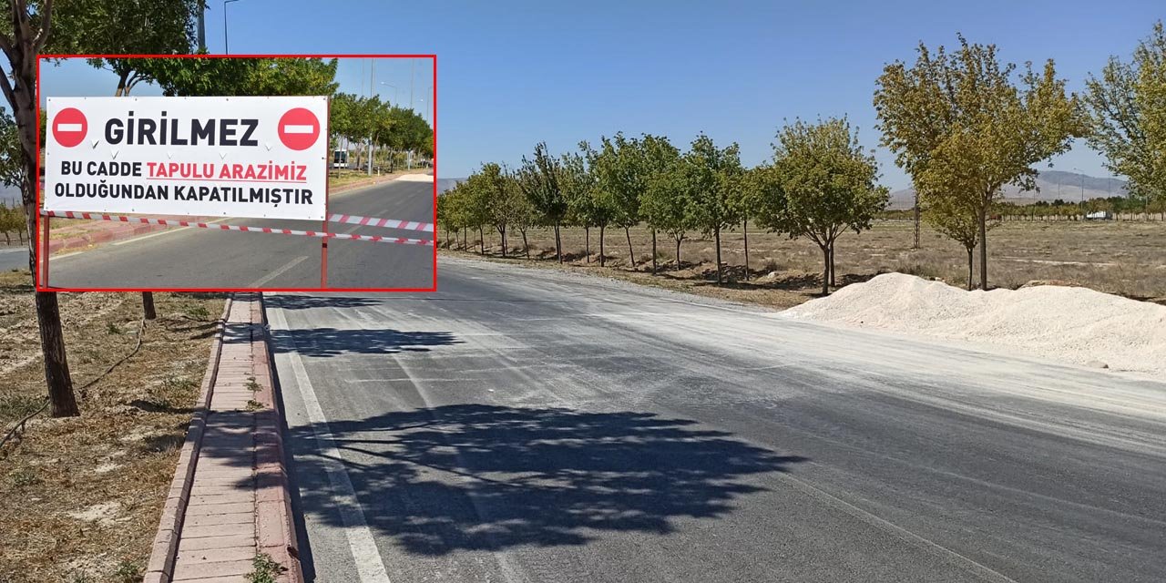 Konya’da kapatılan yol için savcılık karar verdi