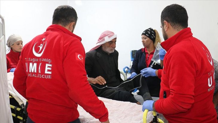 Teröristlerin kaçarken yaktığı Tel Abyad Hastanesi ayağa kaldırılıyor