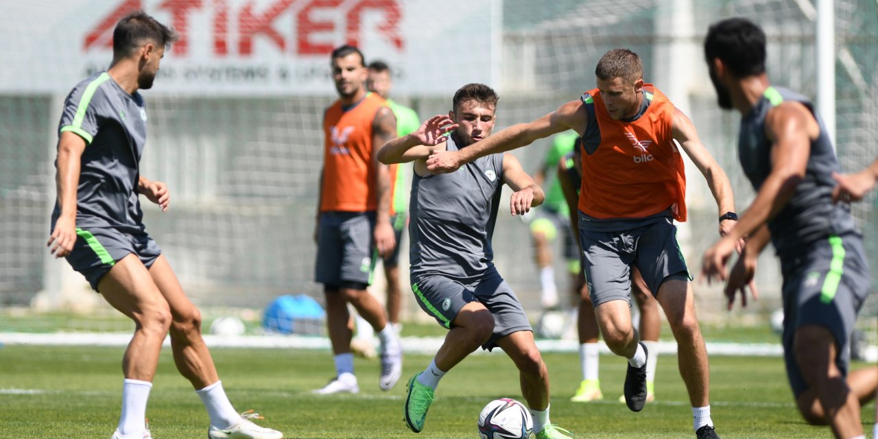 Konyaspor, Altay maçının taktiğini çalıştı