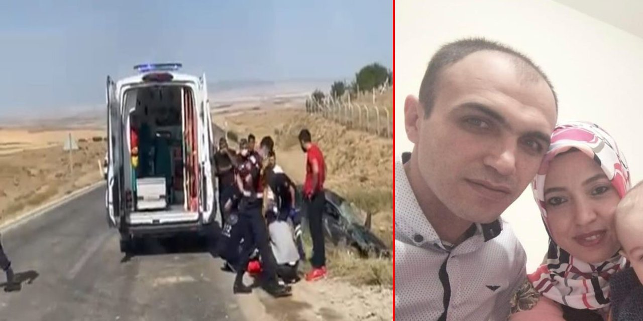 Eşinin şehadetinin birinci yıldönümünde trafik kazasında can verdi