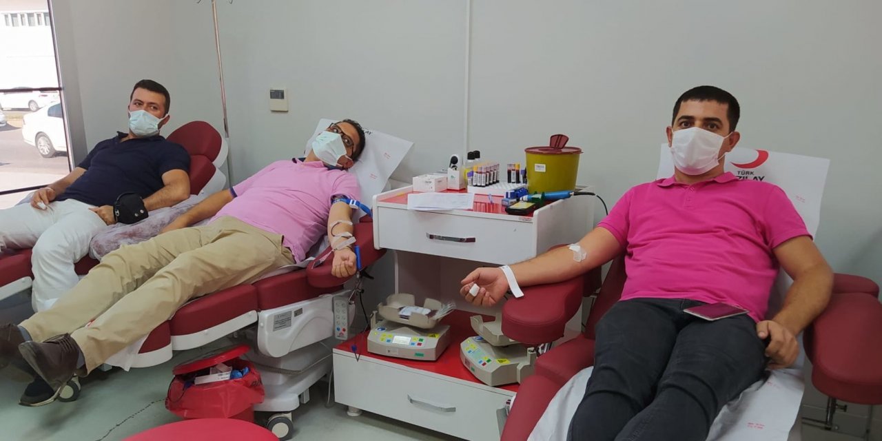 BİK Diyarbakır Şube Müdürlüğünden Kızılay’a Kan Bağışı