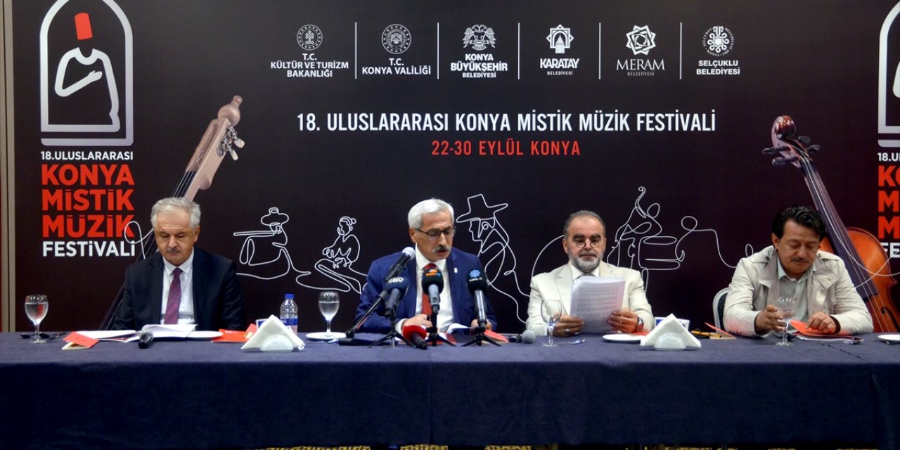 18. Uluslararası Konya Mistik Müzik Festivali başlıyor