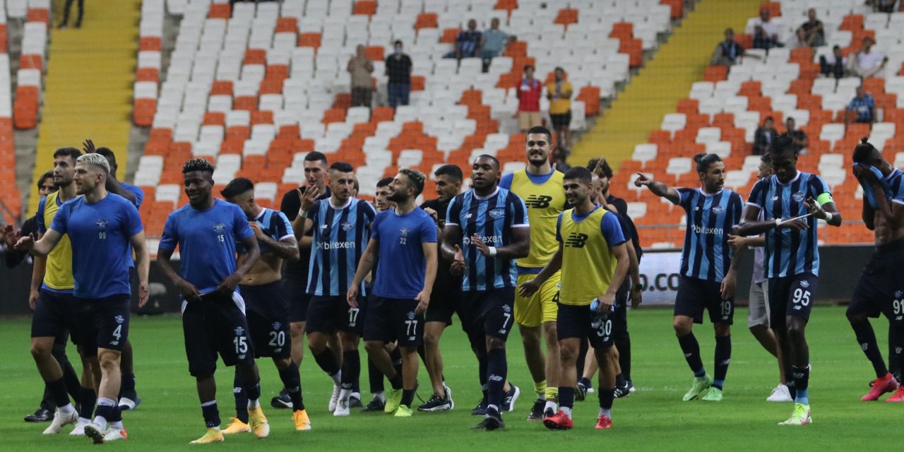 Adana Demirspor 3 puanla tanıştı