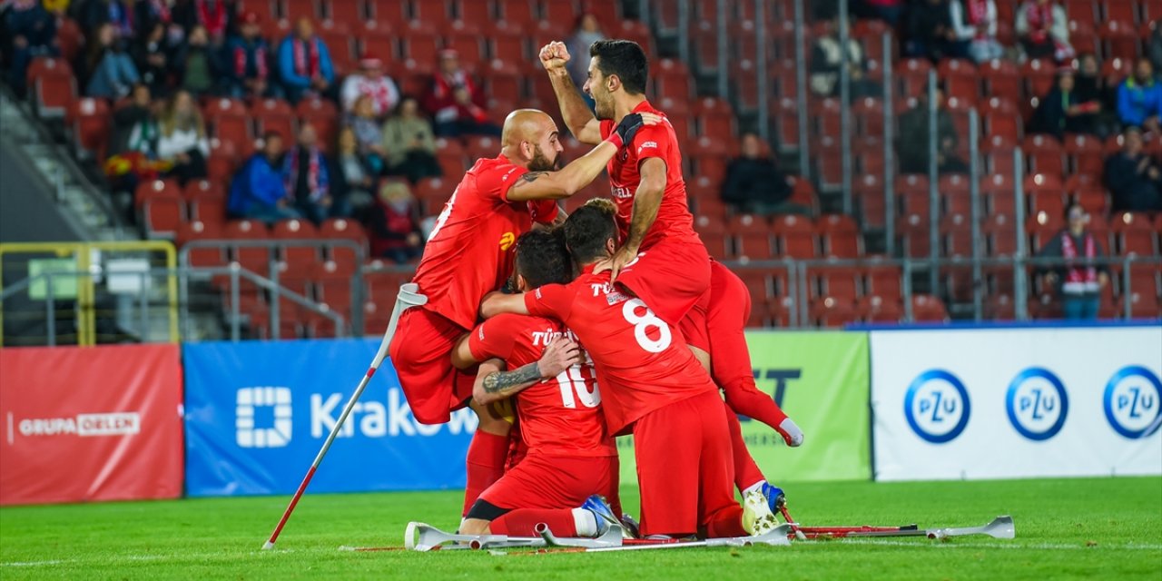Son Dakika: Milli Ampute Futbol Takımımız Avrupa şampiyonu oldu