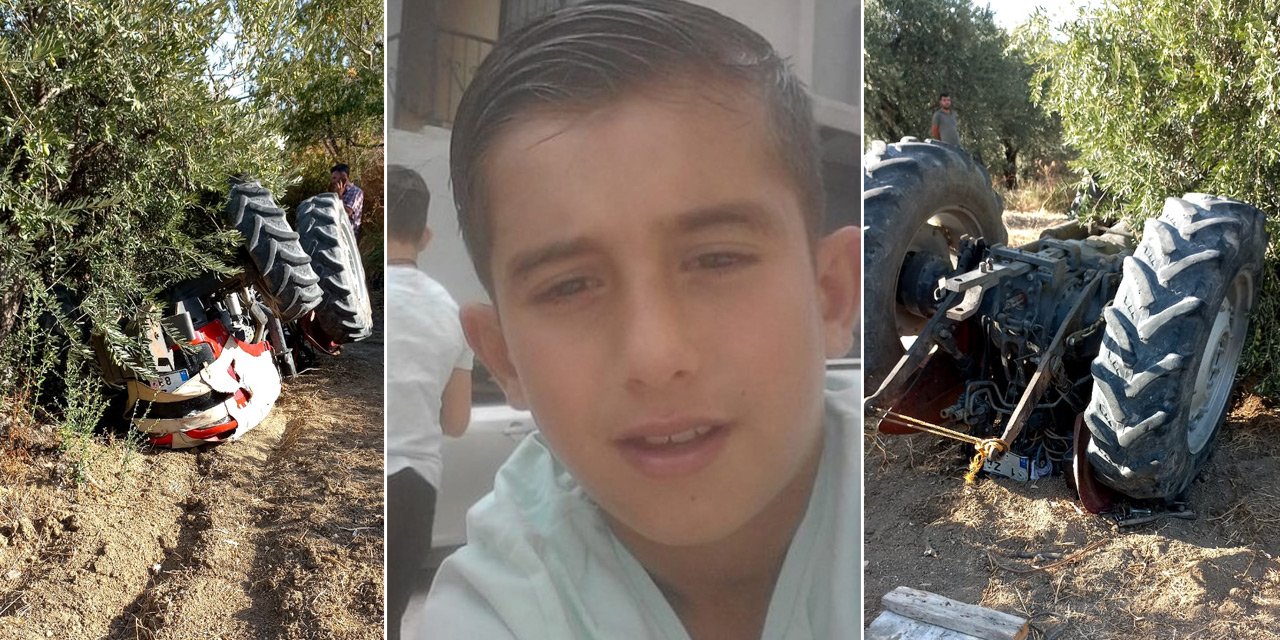 14 yaşındaki çocuk kullandığı traktörün altında kalarak hayatını kaybetti