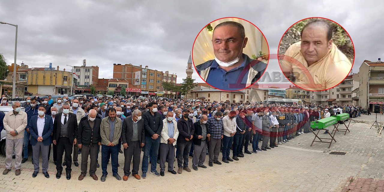 TIR kazasında can veren 2 kişi, Konya’da toprağa verildi