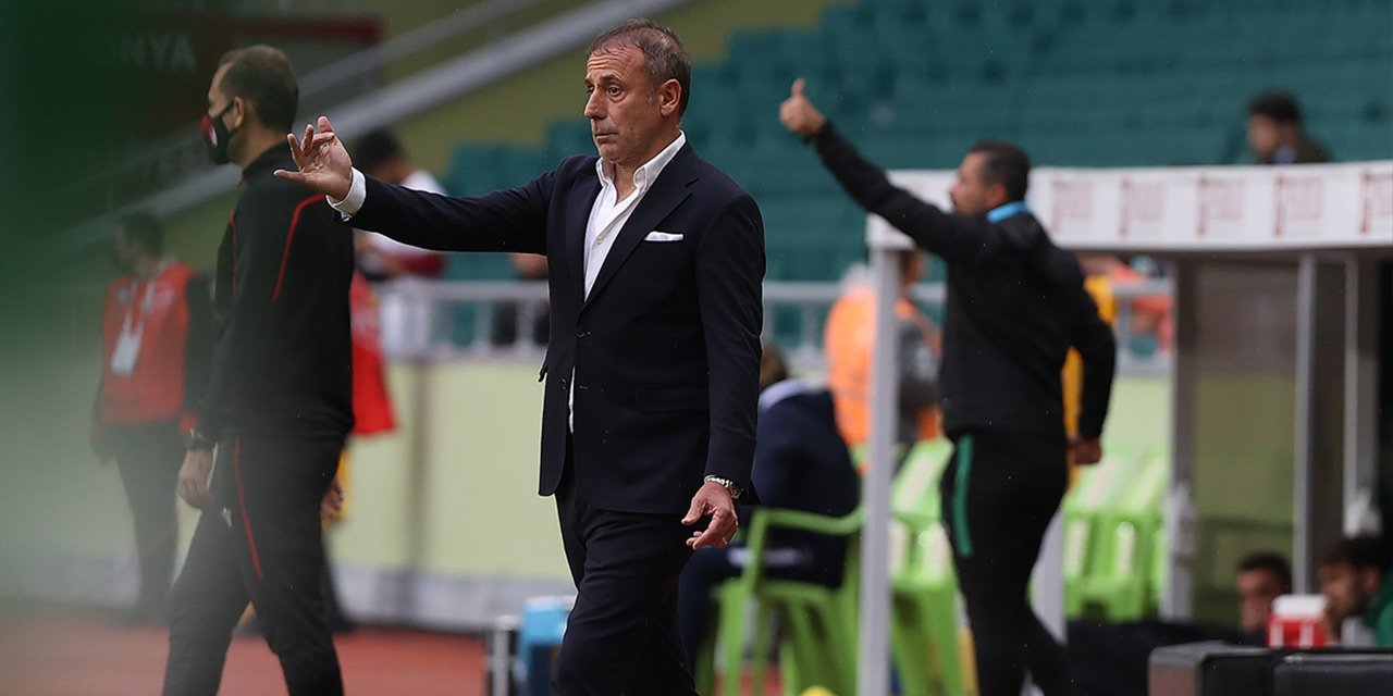 Abdullah Avcı Konyaspor maçını değerlendirdi: '3 puan gibi 1 puan'