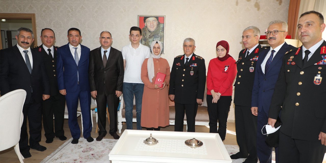 Jandarma Genel Komutanı Orgeneral Çetin'den Konya'ya ziyaret