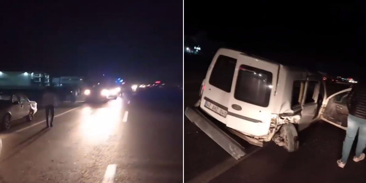 Konya’da iki araç çarpıştı: 6 yaralı