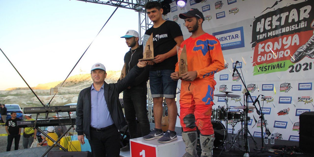 Konya Enduro Fest 21 yarışları sona erdi