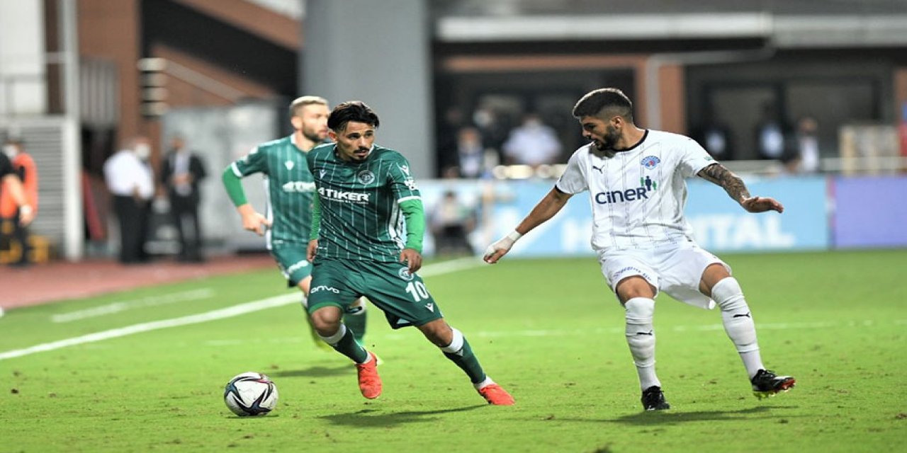 Konyaspor skoru koruyamıyor!