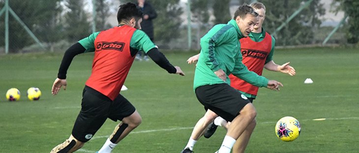 Konyaspor'da Sivas maçı hazırlıkları başladı