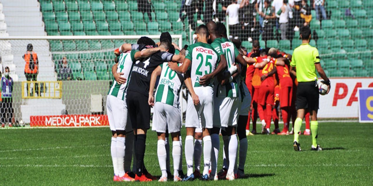 Giresunspor galibiyete hasret