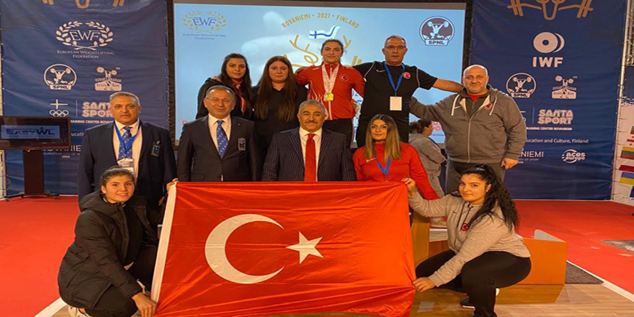 Konyalı Halterciler Avrupa ikincisi