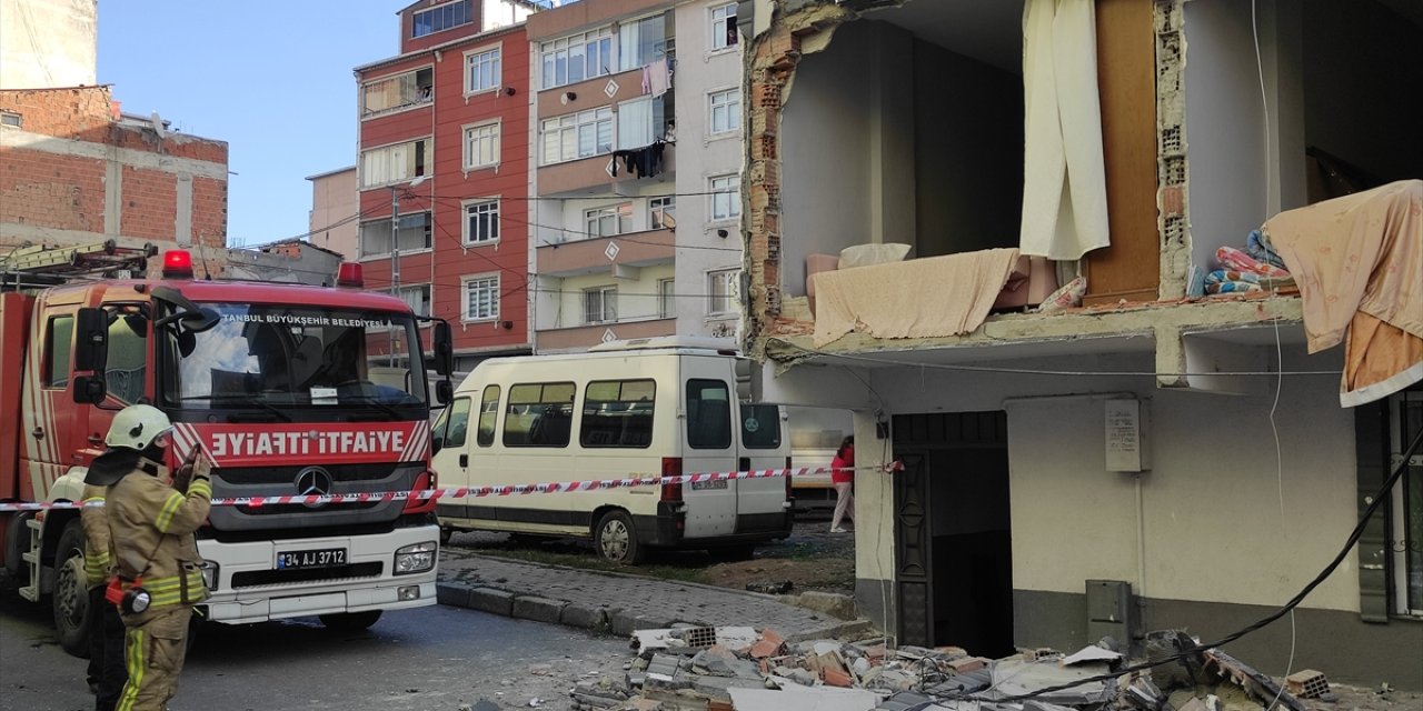 Mutfak tüpü bomba gibi patladı: 1 yaralı