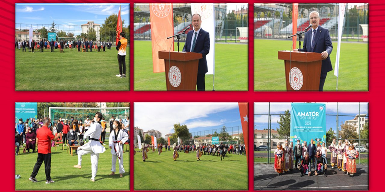 Konya’da Amatör Haftası başladı