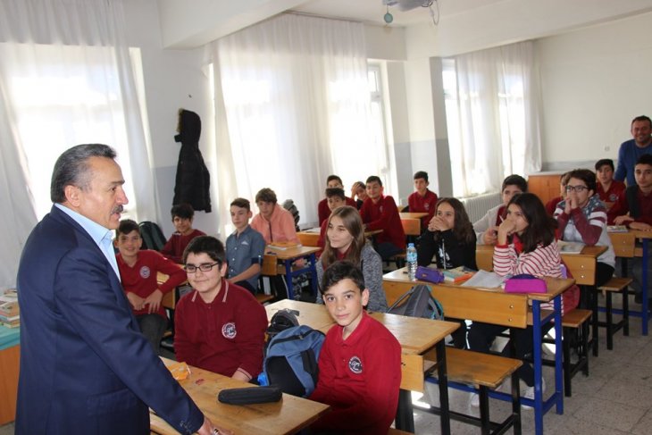 Başkan Tutal'dan okul müdürlerine ziyaret