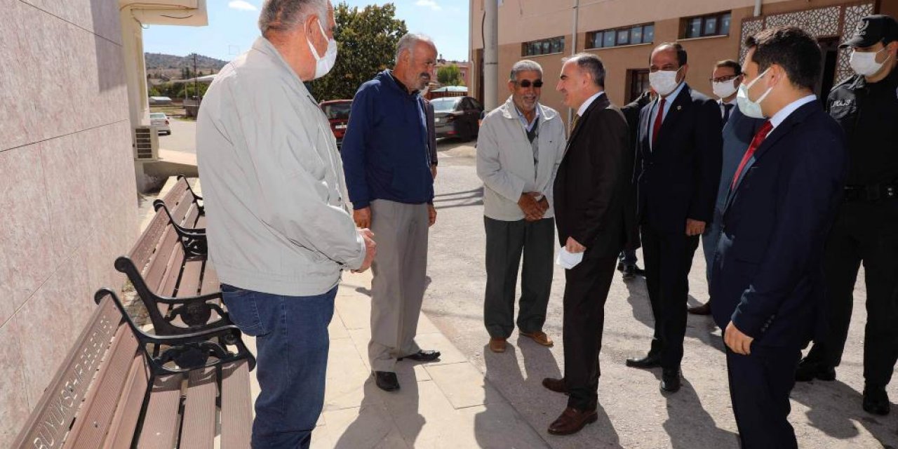 Konya Valisi Vahdettin Özkan ilçe ziyaretleriyle kamu hizmetlerini yerinde inceliyor