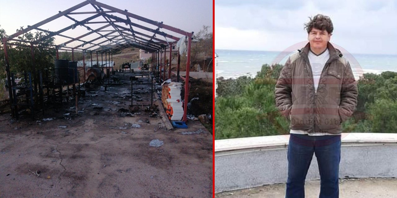 Konya’da patlayıcı fabrikası çadırında çıkan yangından acı haber