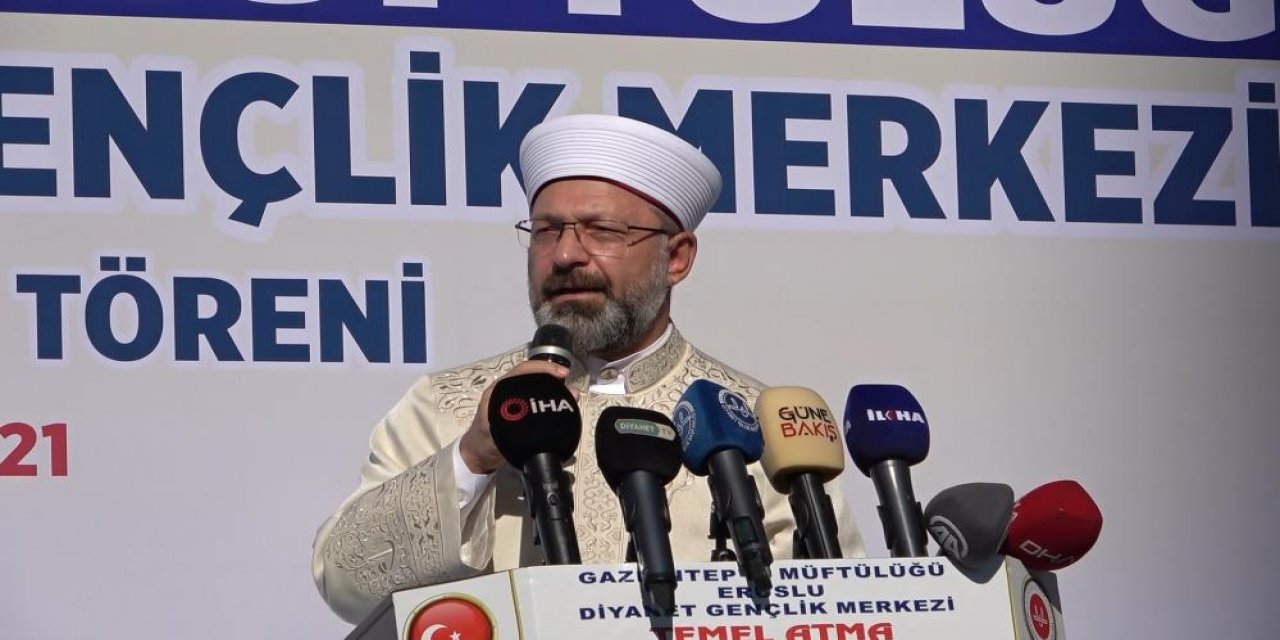 Diyanet İşleri Başkanı Ali Erbaş'tan 'Konya' açıklaması