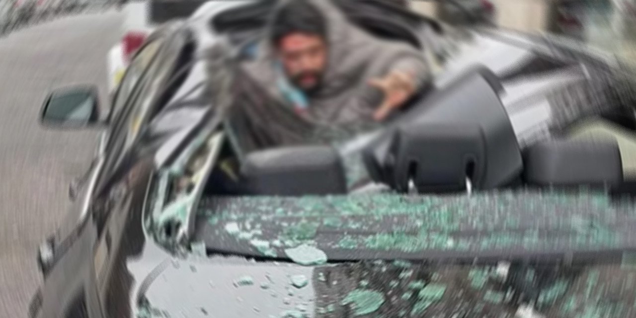 Gürültüyü duyan yerinden fırladı! 9 katlı binadan düştü, sağ kurtuldu