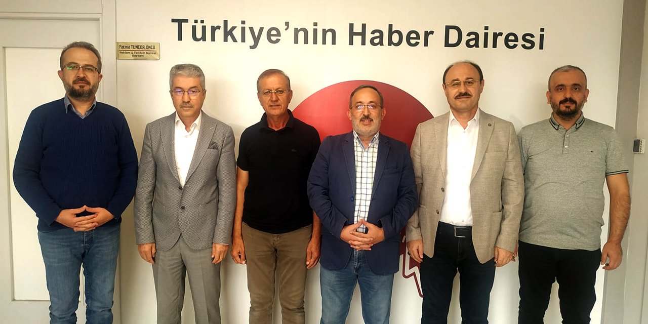 Haber Dairesi AK Parti heyetini konuk etti