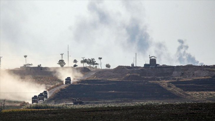 PKK/YPG'li teröristlerden Barış Pınarı Harekat bölgesine 24 saatte 11 saldırı
