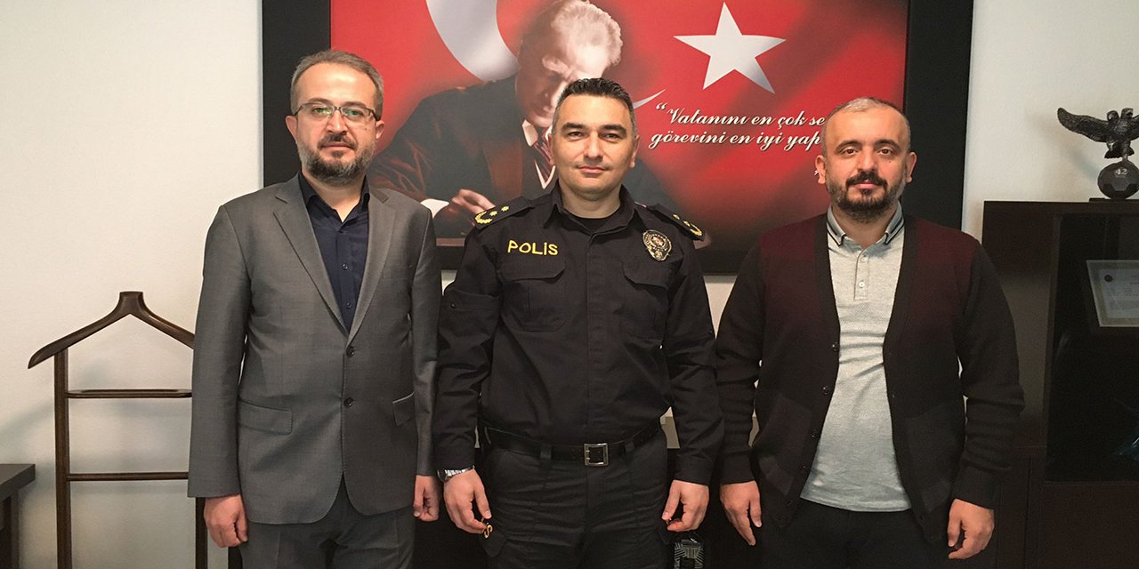 Selçuklu’nun yeni Emniyet Müdürü Ersan Aydın, Haber Dairesi’ni ağırladı