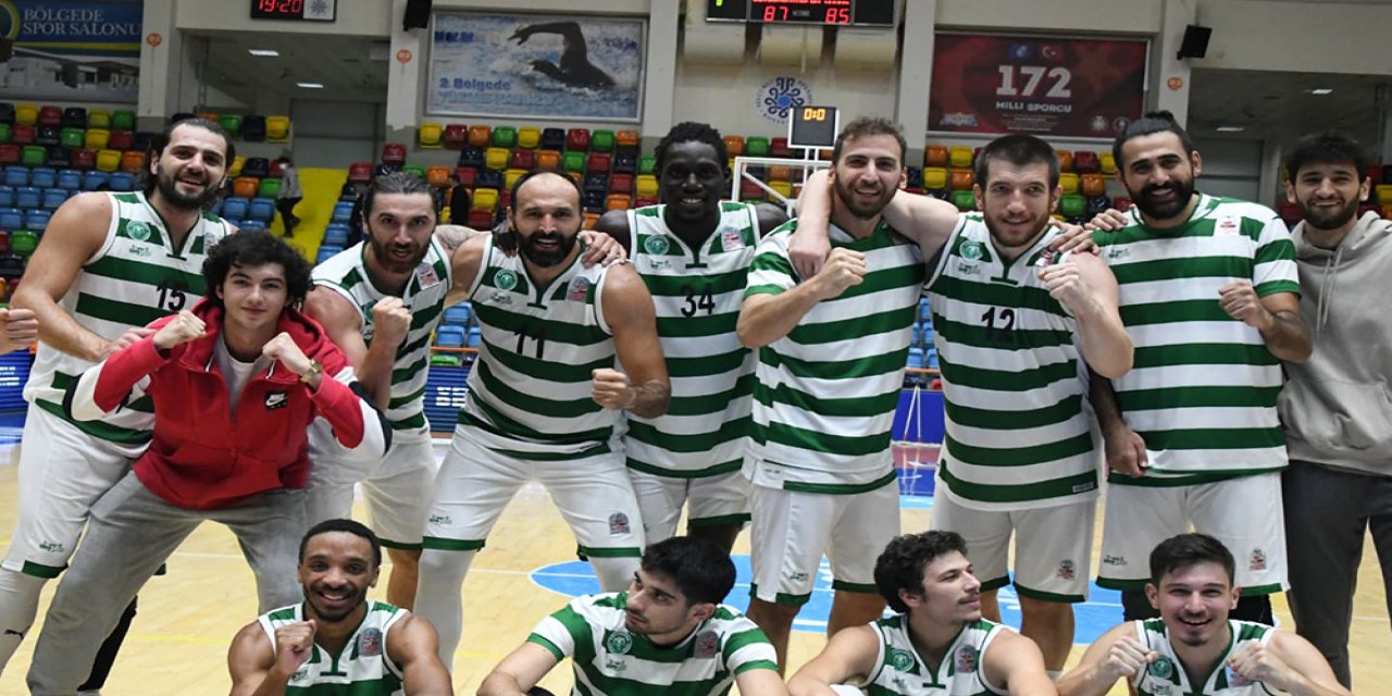 Konyaspor basketboldan muhteşem dönüş
