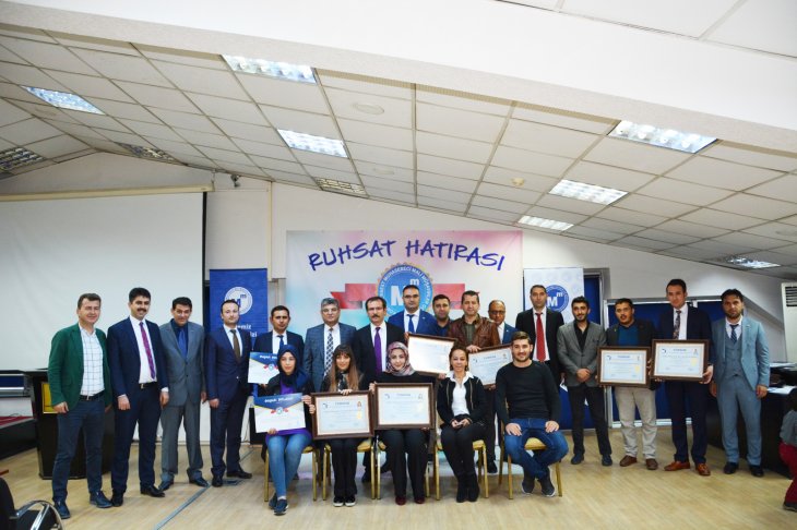 Konya SMMMO’da ruhsat dağıtım töreni 