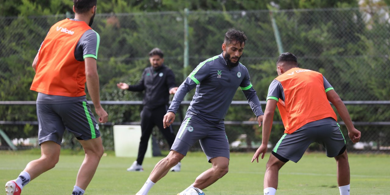 Konyaspor, Kayserispor hazırlıklarına ara vermeden başladı