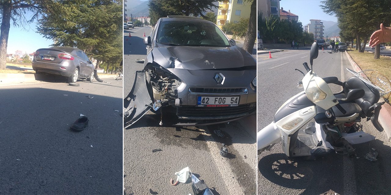 Konya'da kaza! Otomobilin çarptığı elektrikli bisikletin sürücüsü öldü