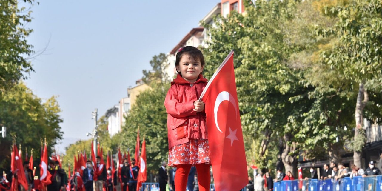 Konya'da Cumhuriyet Bayramı coşkusu