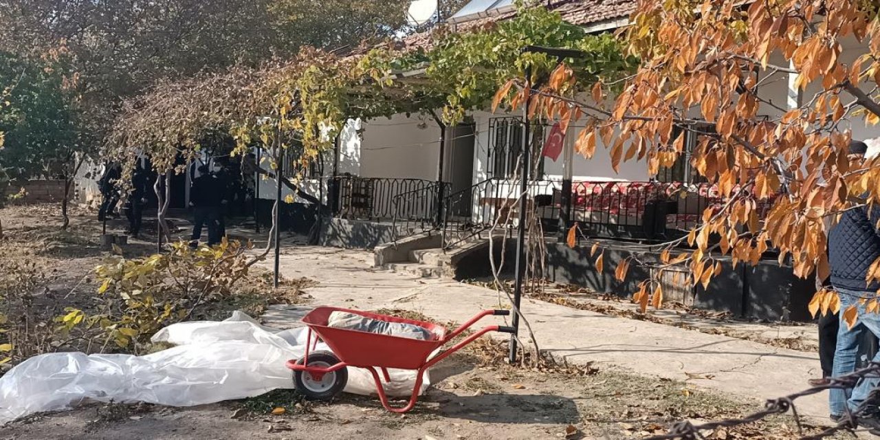 Dünürünü öldürüp eşi ile kızını ağır yaraladı, bahçede yaşanan kovalamacada yakalandı