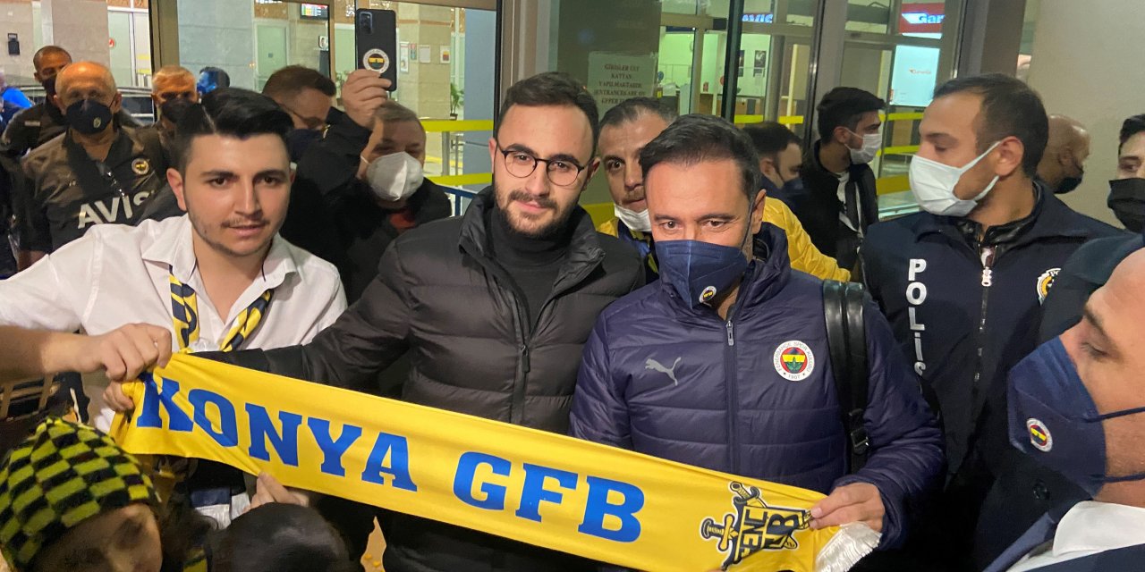 Fenerbahçe kafilesi Konya'ya geldi