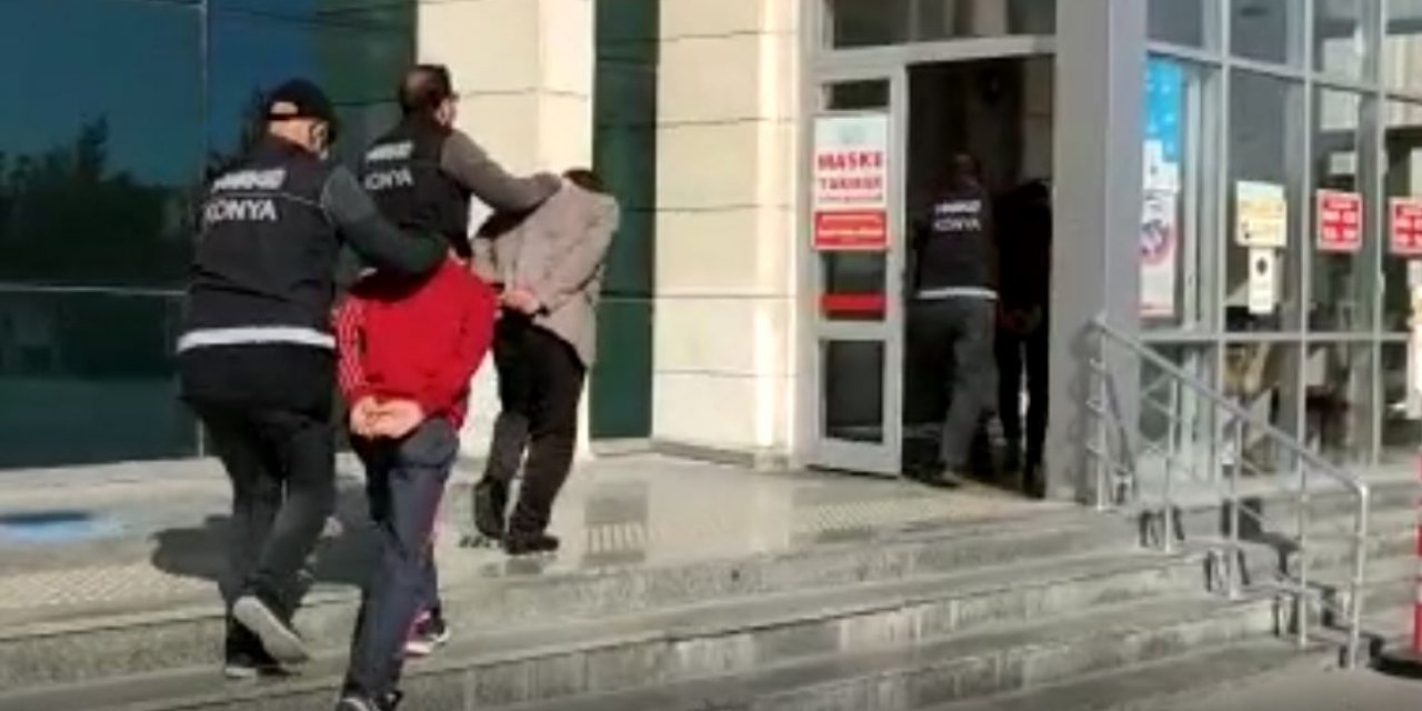 Konya’da 5 ilçede  7 adrese uyuşturucu baskını! 11 kişi gözaltına alındı