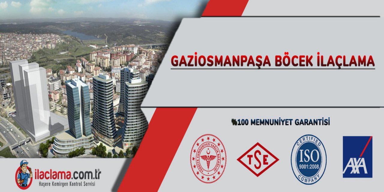 Gaziosmanpaşa Böcek İlaçlama