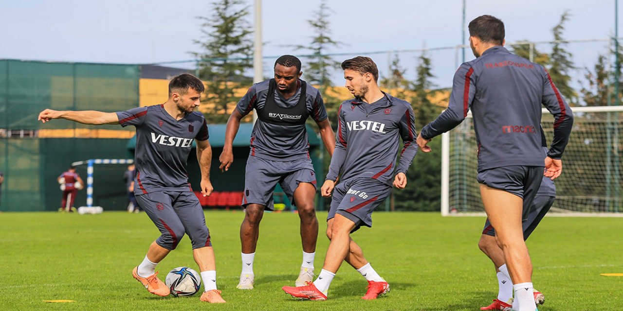 Trabzonspor'da Beşiktaş derbisi hazırlıkları sürüyor