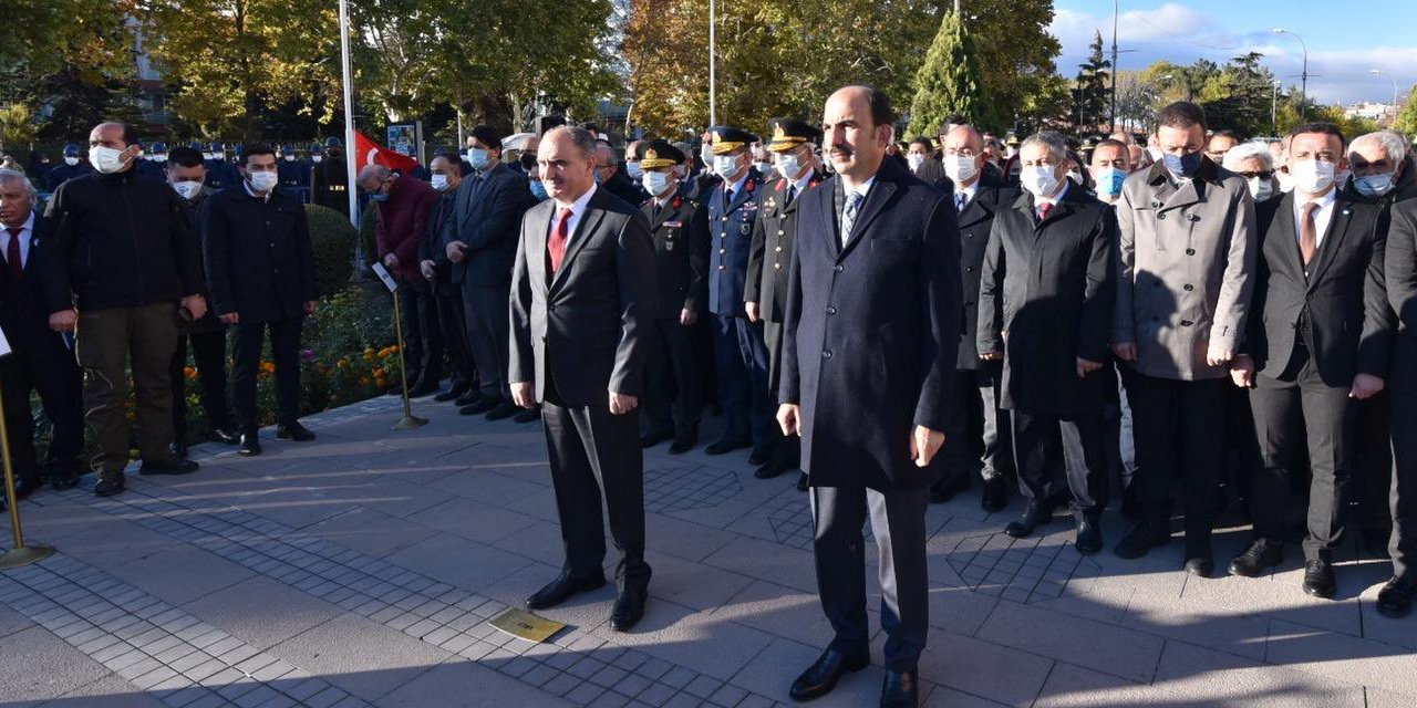 Gazi Mustafa Kemal Atatürk, Konya'da törenlerle anıldı