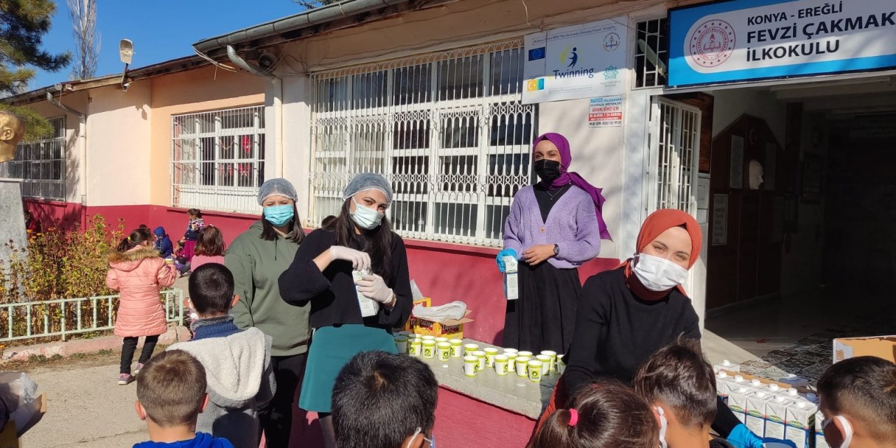 Ereğli’de süt etkinliği