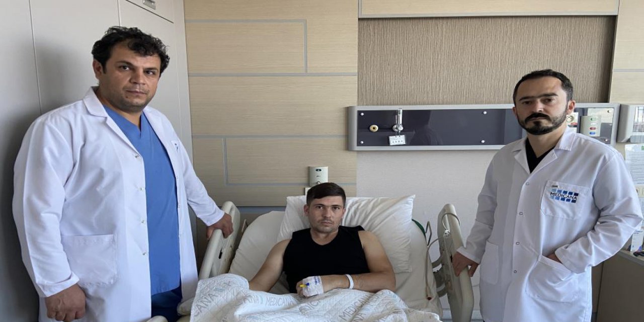Konya’da başarılı operasyon! Kopan el parmağının yerine ayak parmağı dikildi