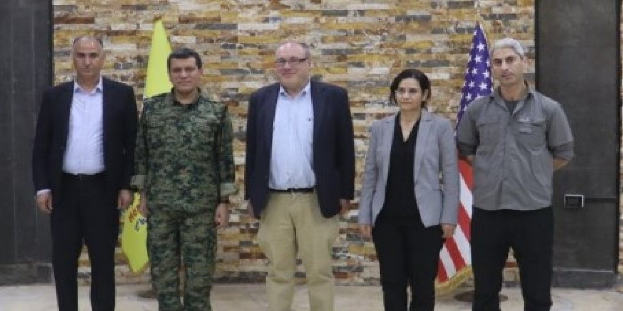ABD'den PKK'ya üst düzey ziyaret! Teröristlerle görüştüler