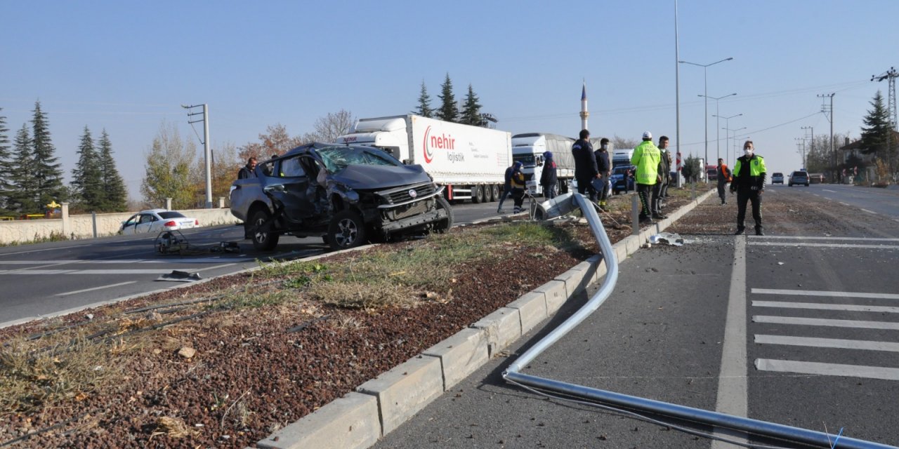 Konya’da zincirleme kaza! 2 kişi hayatını kaybetti