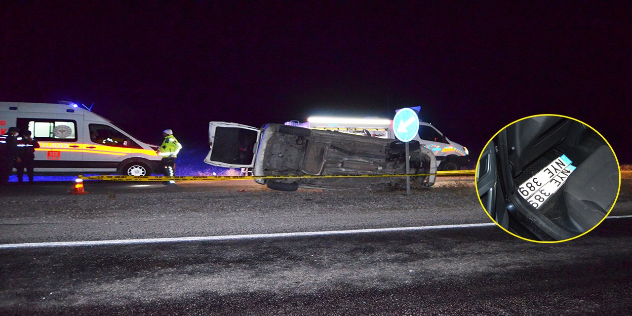 Konyalı gurbetçi ters yöne girip kaza yaptı, çarptığı aracın sürücüsü öldü