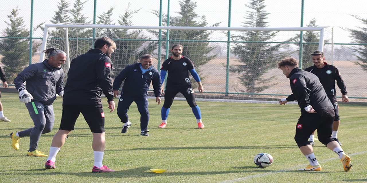 1922 Konyaspor’da, Amedspor hazırlıkları tamamlandı