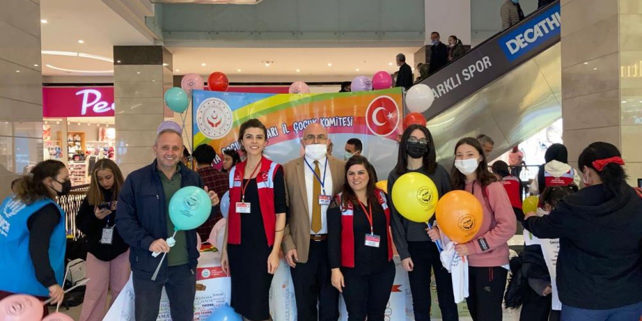 Konya'da Dünya Çocuk Hakları Günü farkındalık etkinliği