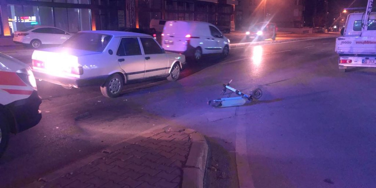 Konya’da binbin kazası! Otomobil çarptı