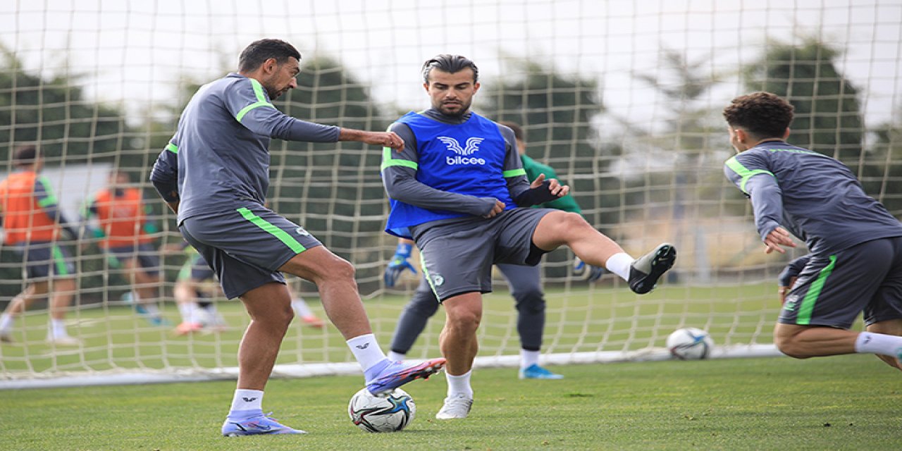 Konyaspor’da Gaziantep hazırlıkları sürüyor