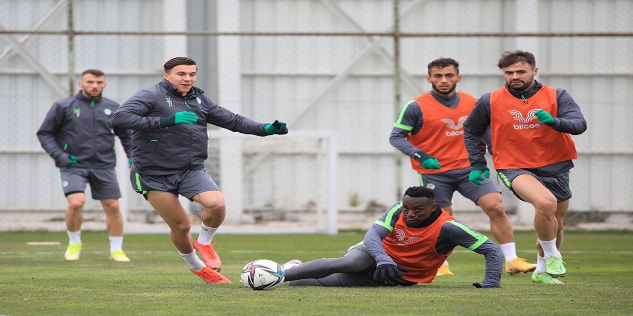 Konyaspor’dan taktik çalışması